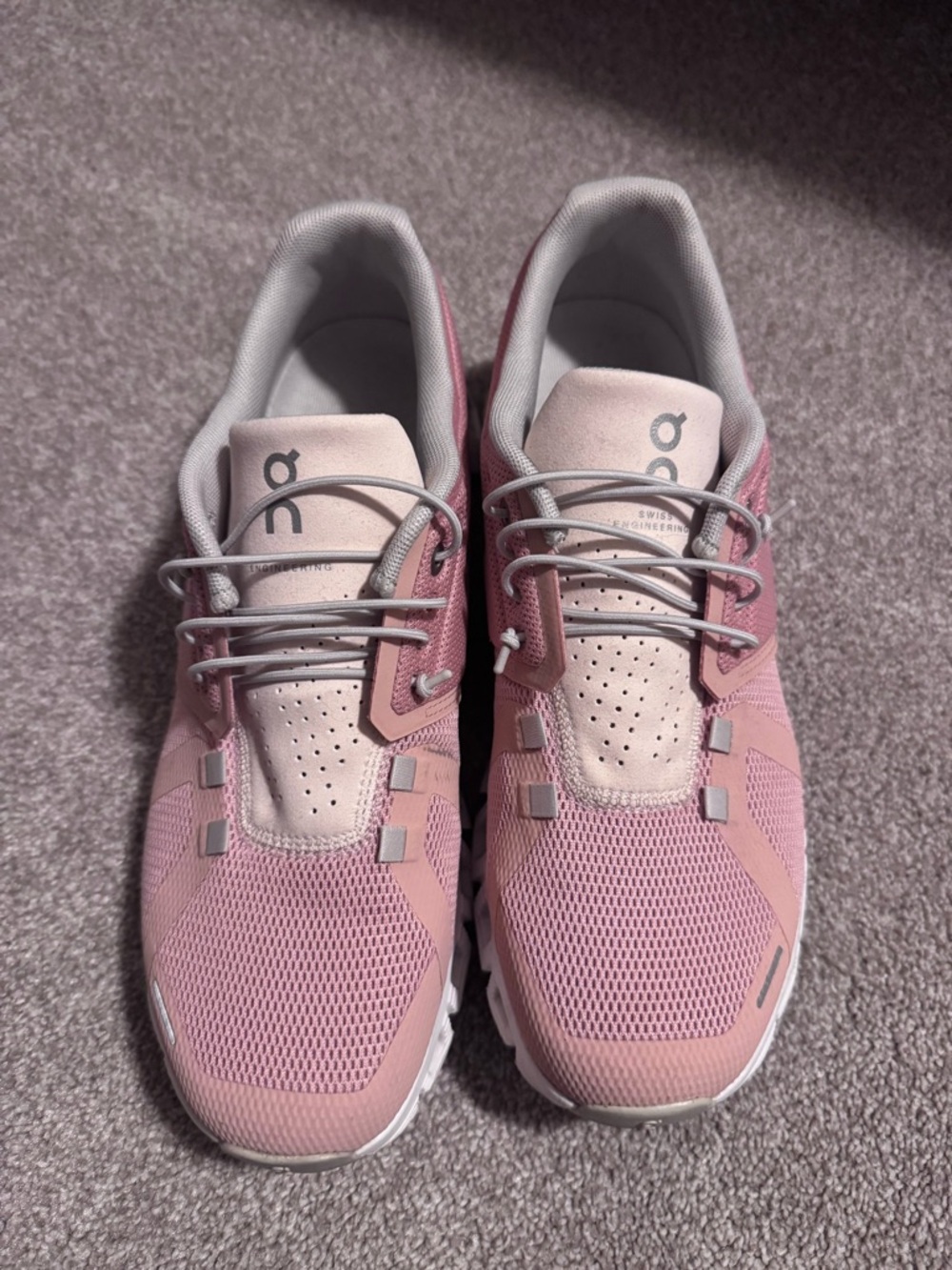 On Running Women's Pink Athletic Sneakers